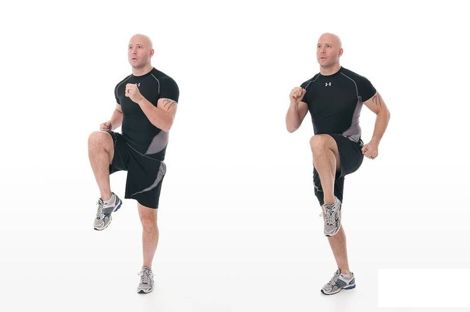Running in place
