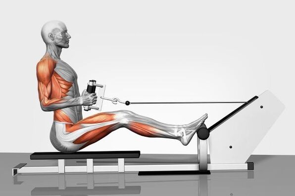 The horizontal block thrust