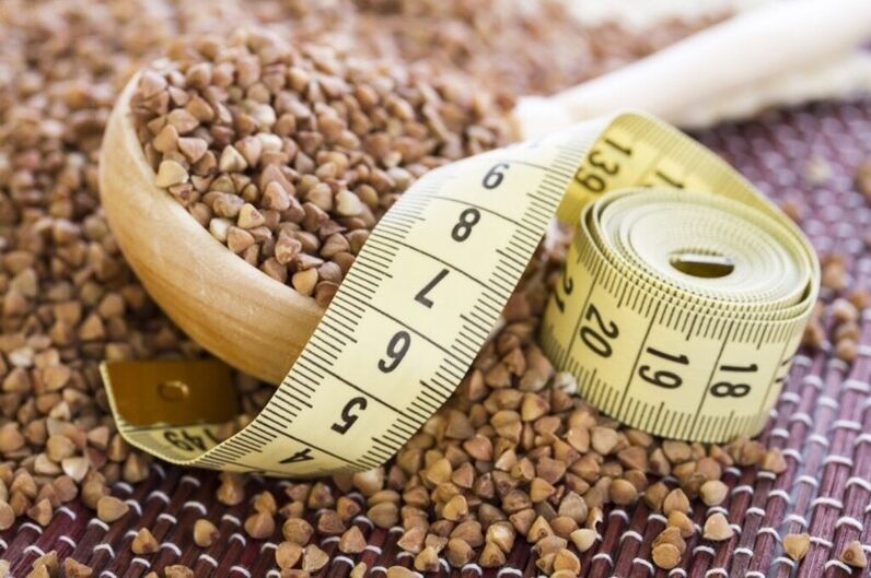 Buckwheat diet to lose weight in a week.