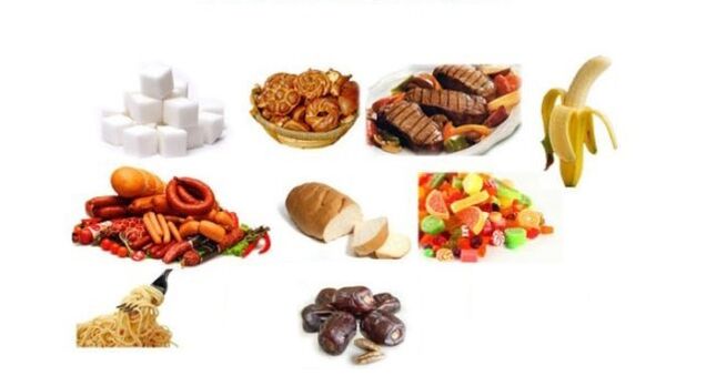 prohibited foods on a diet
