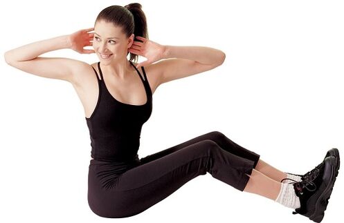 Exercises to lose weight on the sides and abdomen.
